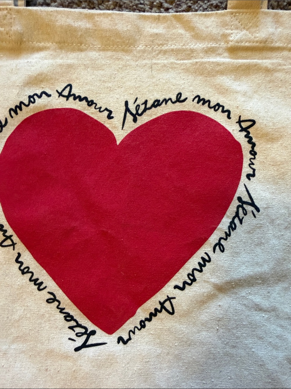Sezane tote bag - Picture 4 of 6